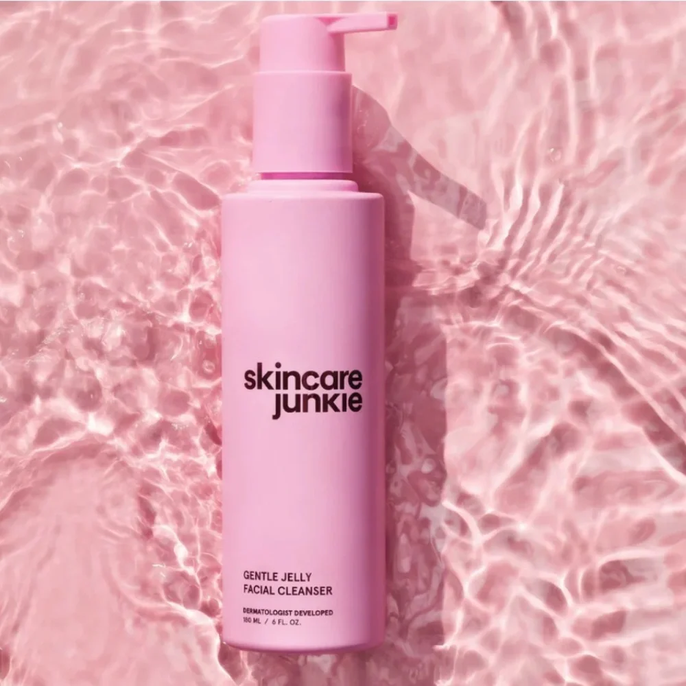 NEW Skincare Junkie gentle jelly facial cleanser normal oily skin 15 ML/0.5 FLOZ